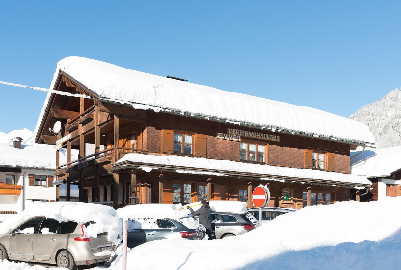 Ferienbauernhof Moosbrugger Apartman Schoppernau Kültér fotó